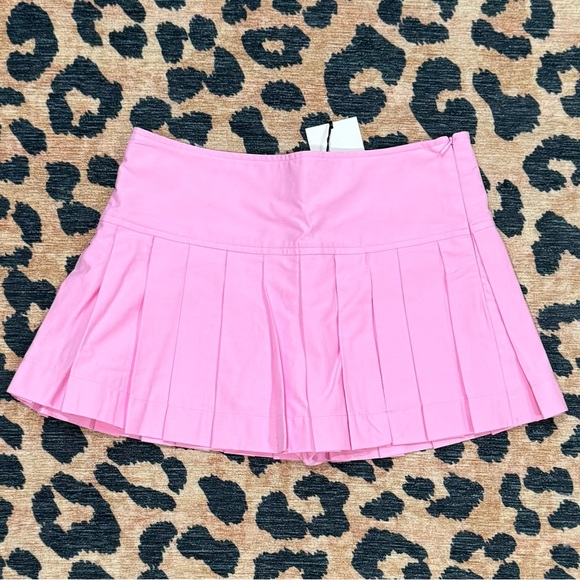 Pink Zara tennis skort with slit in front - Picture 2 of 3